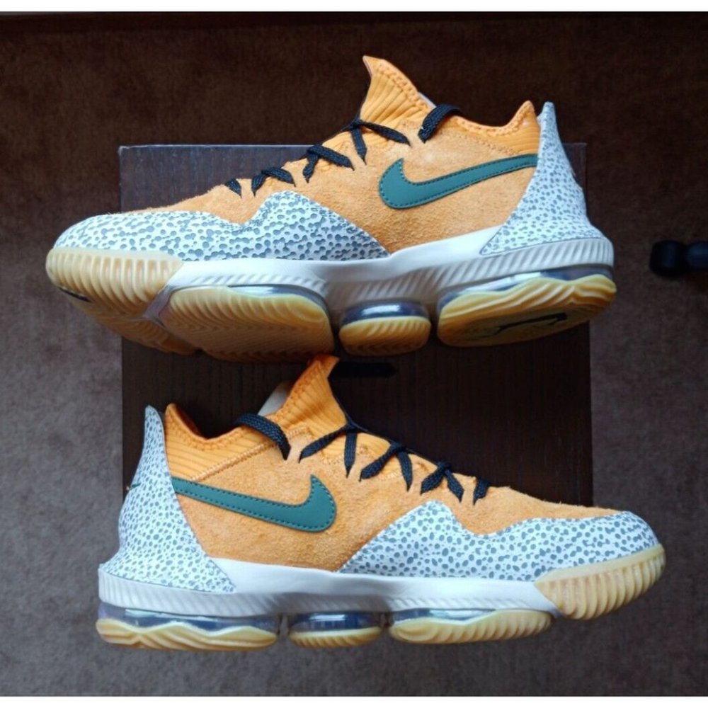 Nike LeBron 16 XVI Low AC EP Atmos 'Safari' - Men's US 11 - CI3358-800